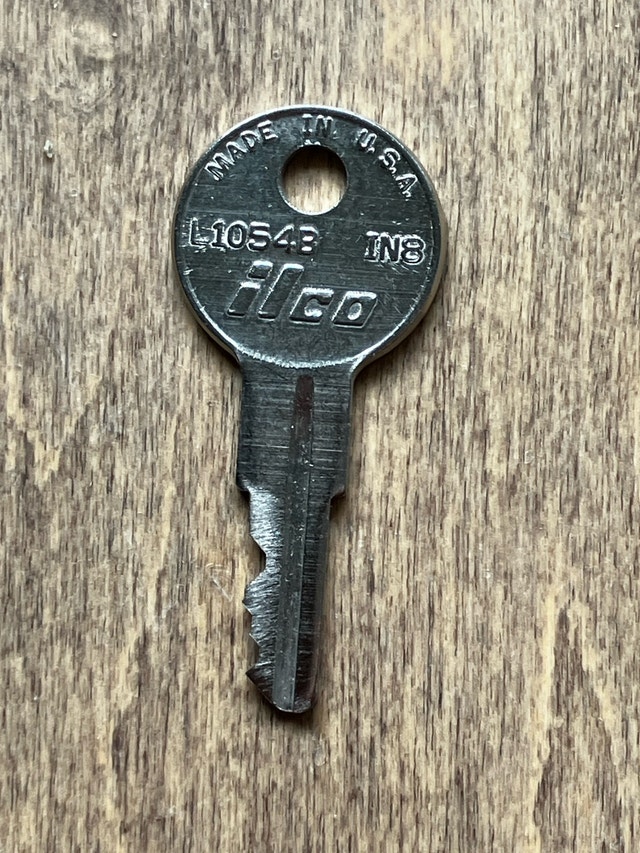 Ilco Key 151 for filing cabinet