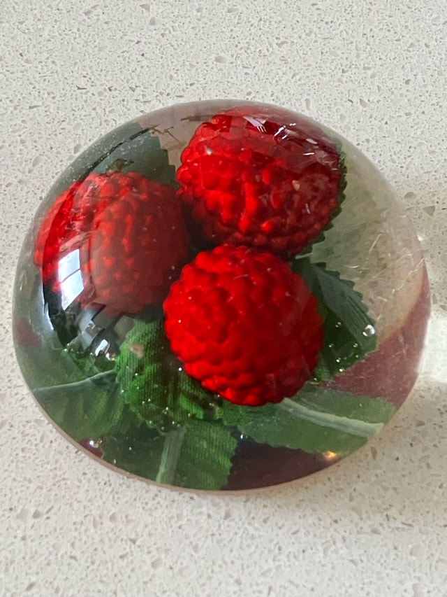 Strawberry Paperweight