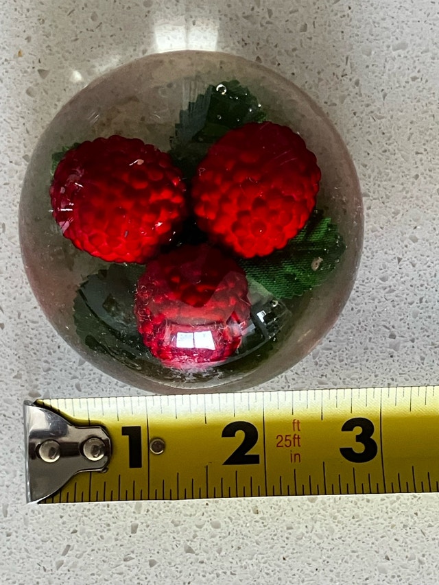 Strawberry Paperweight - photo 3