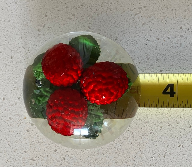 Strawberry Paperweight - photo 4