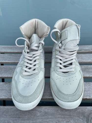Asics Onitsuka Tiger Fabre High Top Grey Beige Sneakers Size 9 - photo 4