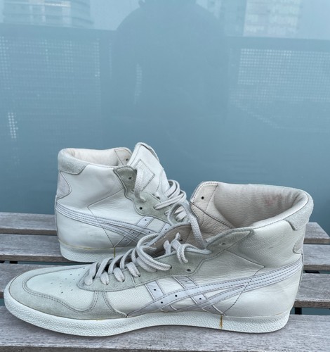 Asics Onitsuka Tiger Fabre High Top Grey Beige Sneakers Size 9 - photo 5