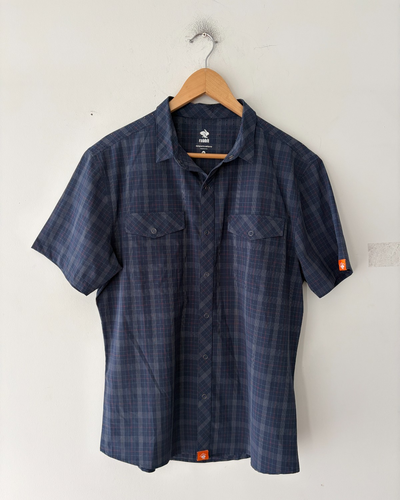 Rabbit Running High Country Performance Snap Up Short Sleeve Shi