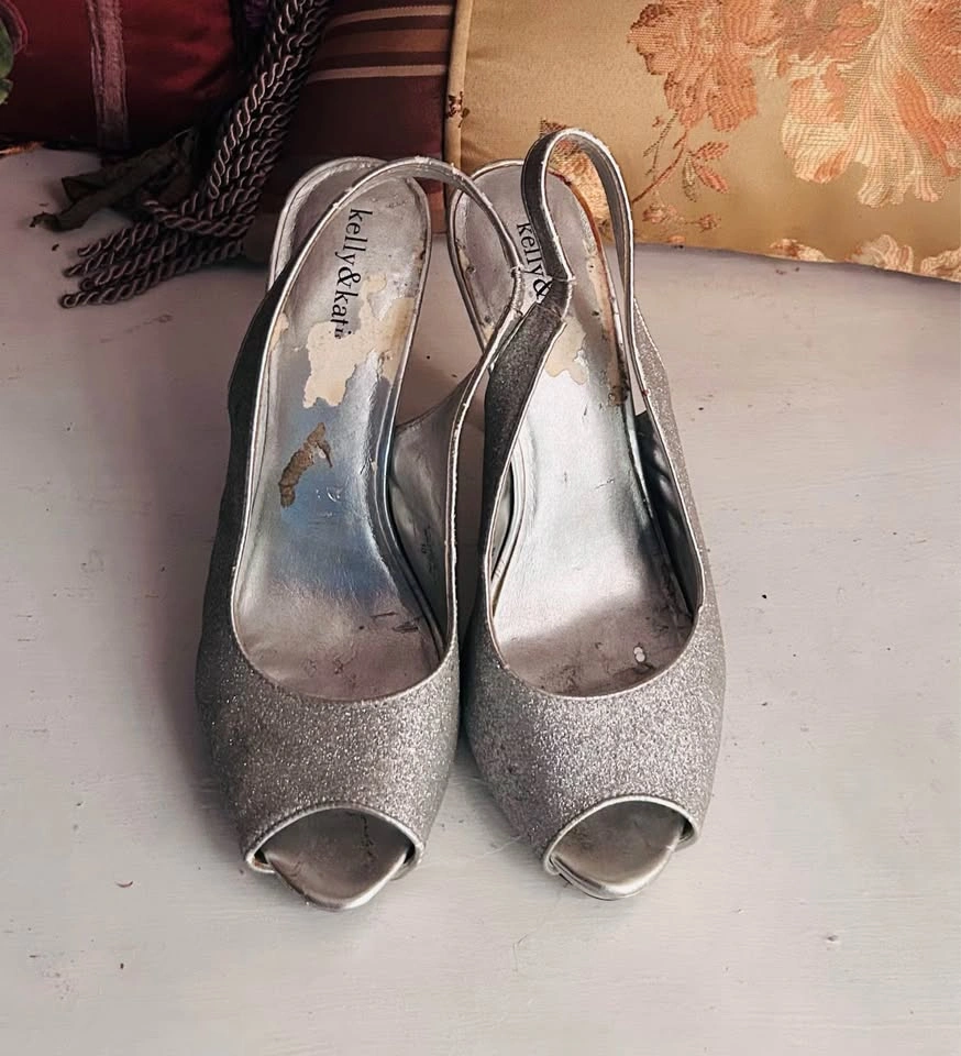 SILVER COCKTAIL SHOES - photo 2