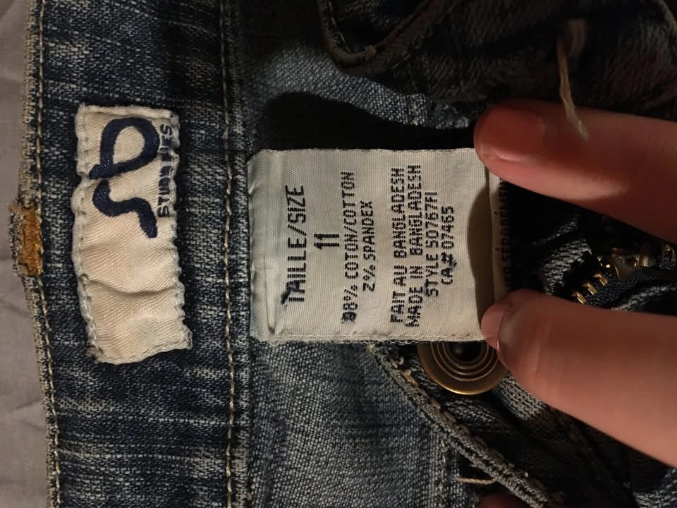 Distressed lace jeans - photo 2