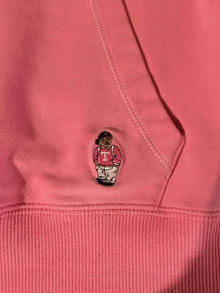 Y2K pink hoodie tee - photo 3