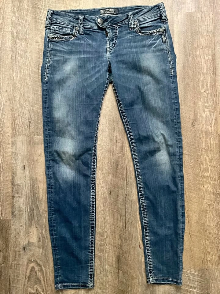 Bedazzled Skinny Jeans