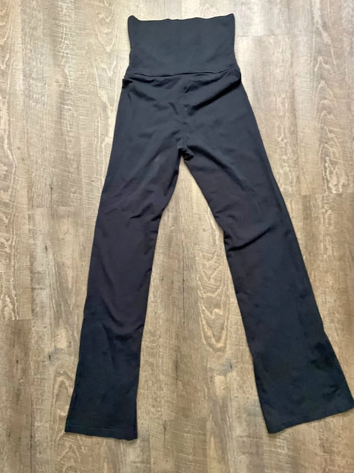 H&M Cotton Fold Over Yoga Pants