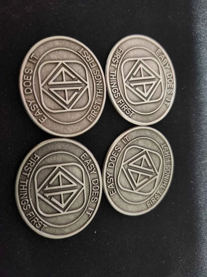 Narcotics Anonymous Recovery Coins $4 each - photo 4