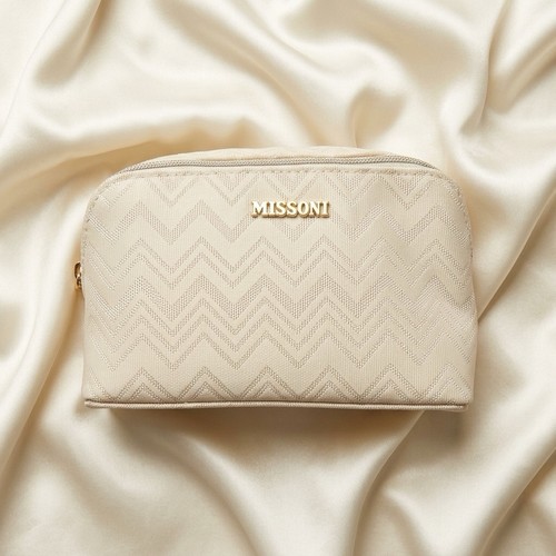 NEW Delta One Missoni Amenity Kit Cream Pouch - photo 2