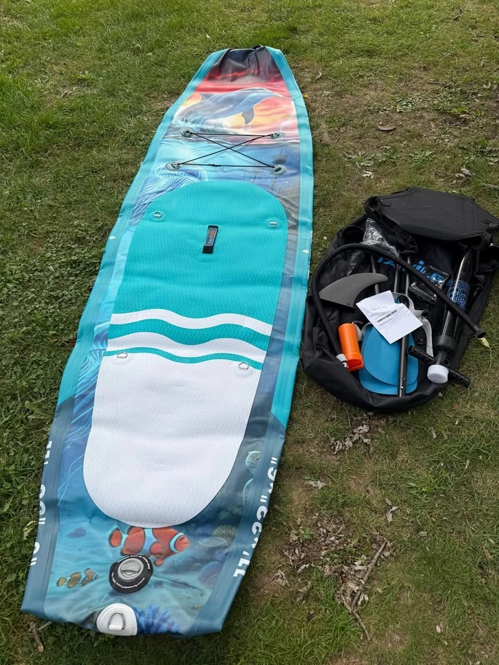 Ultra Wide Paddle Board with Seat, 11' x 33" x 6" SUP - photo 2