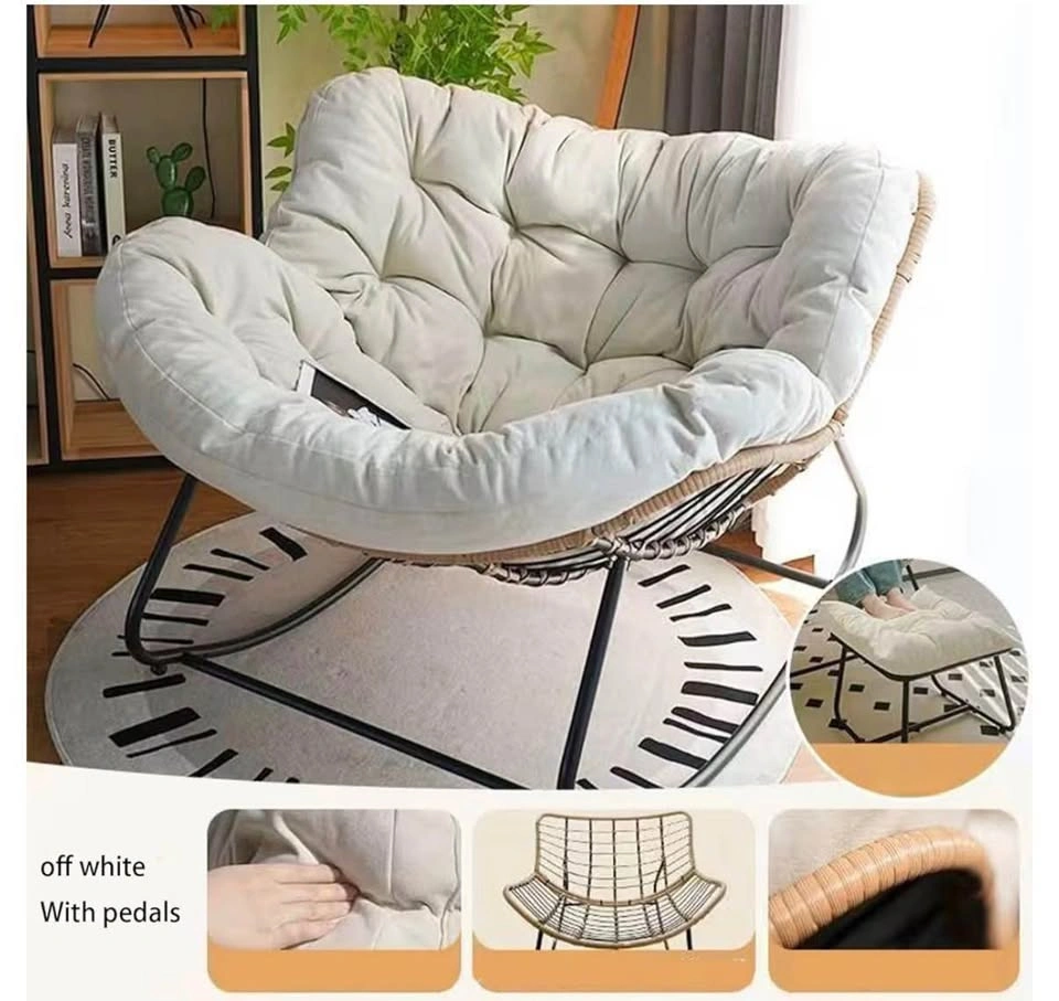 Indoor Outdoor Egg Freestyle Chair with Cushion and Frame - photo 2