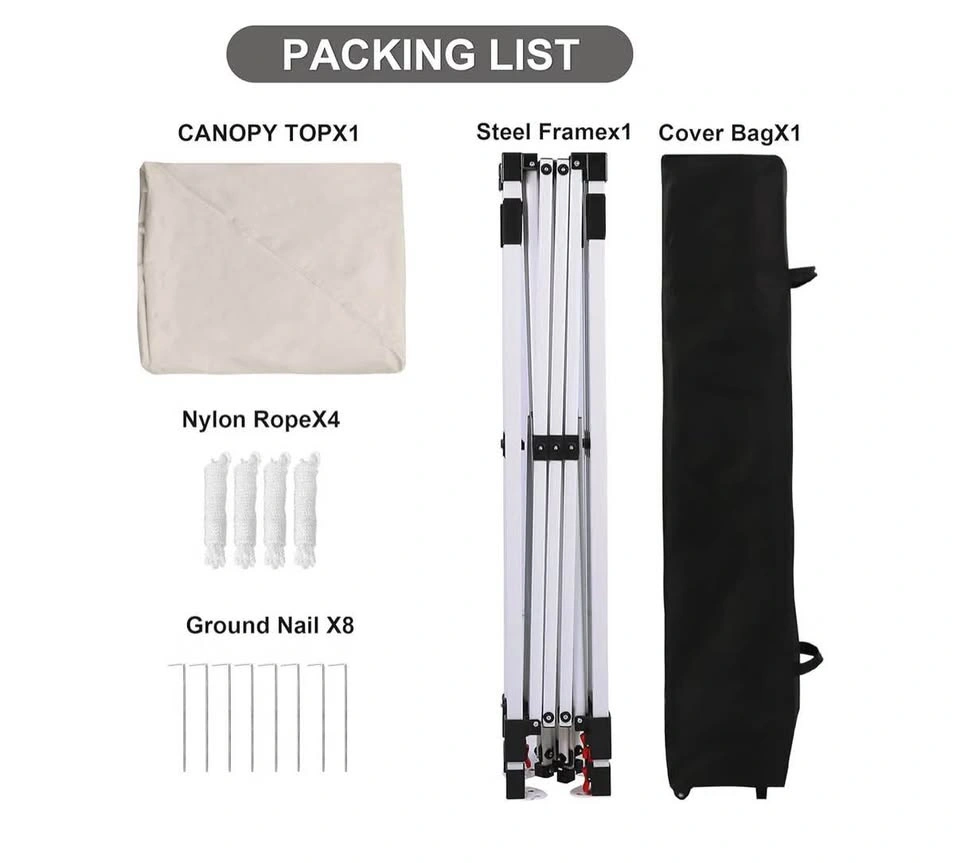 Canopy Tent 10x10 FT Heavy Duty Instant Shelter - photo 4