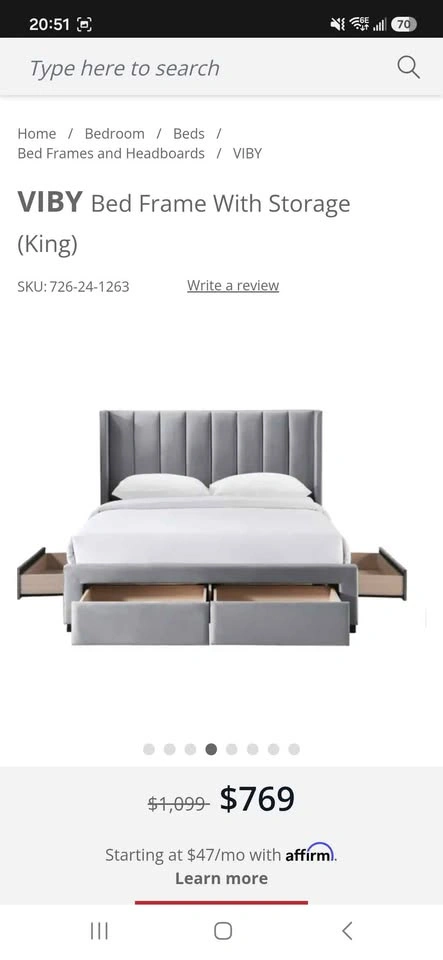 Memory Foam King Size Mattress - photo 5