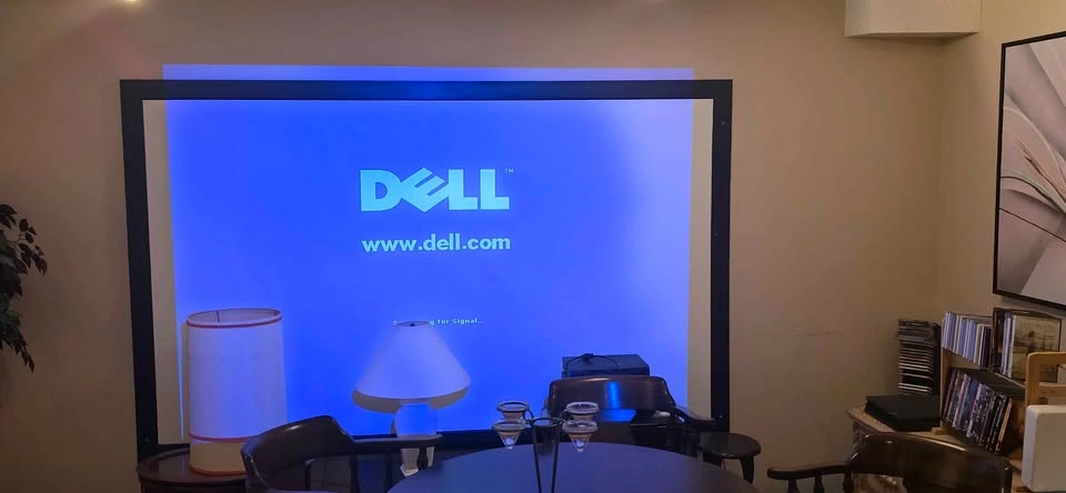 Dell 2200MP Projector with 105" screen - photo 5