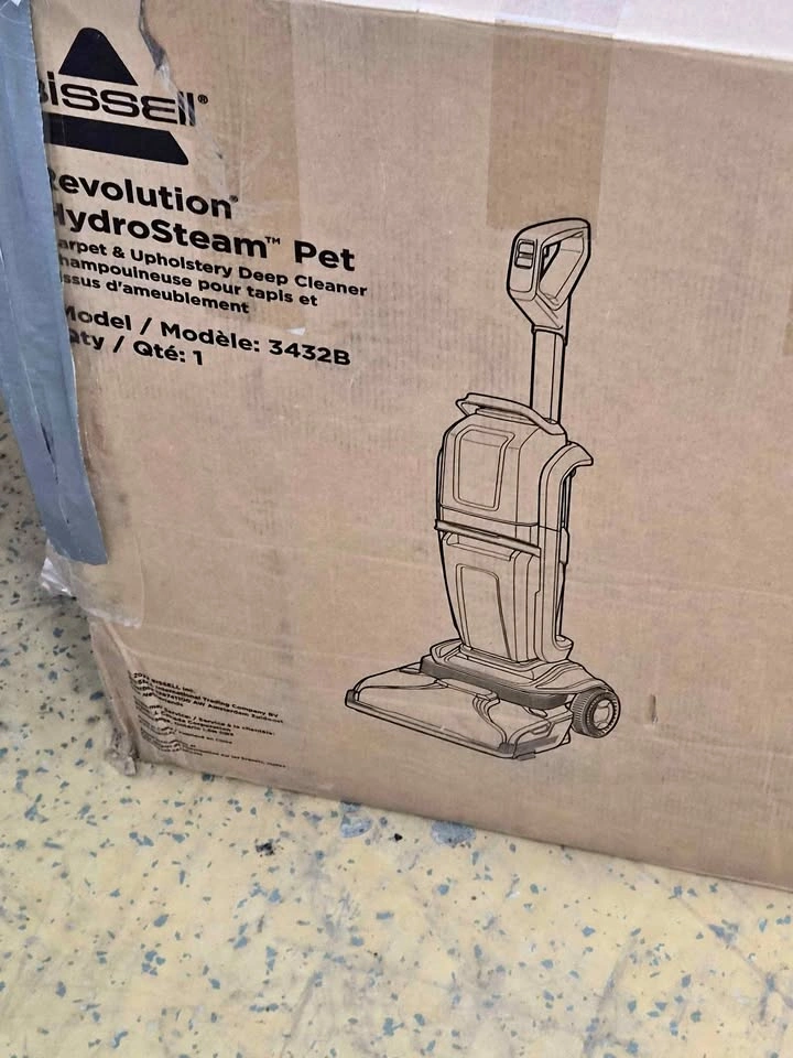 Bissell Revolution HydroSteam Pet Carpet Cleaner 3432B