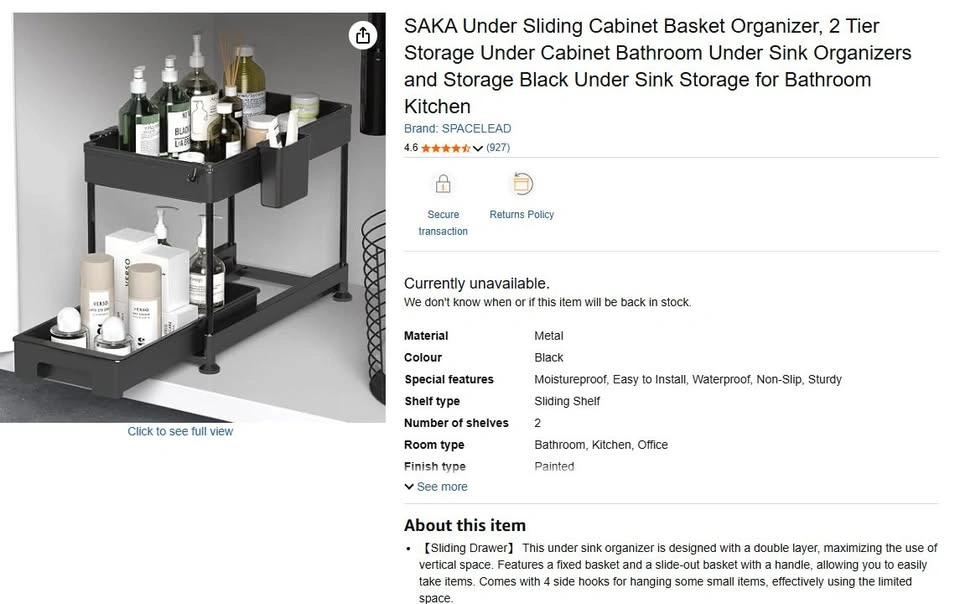 SAKA Slim Storage Cart - photo 3