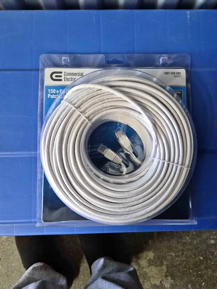 Commercial Electric 150 ft CAT5e Patch Cord