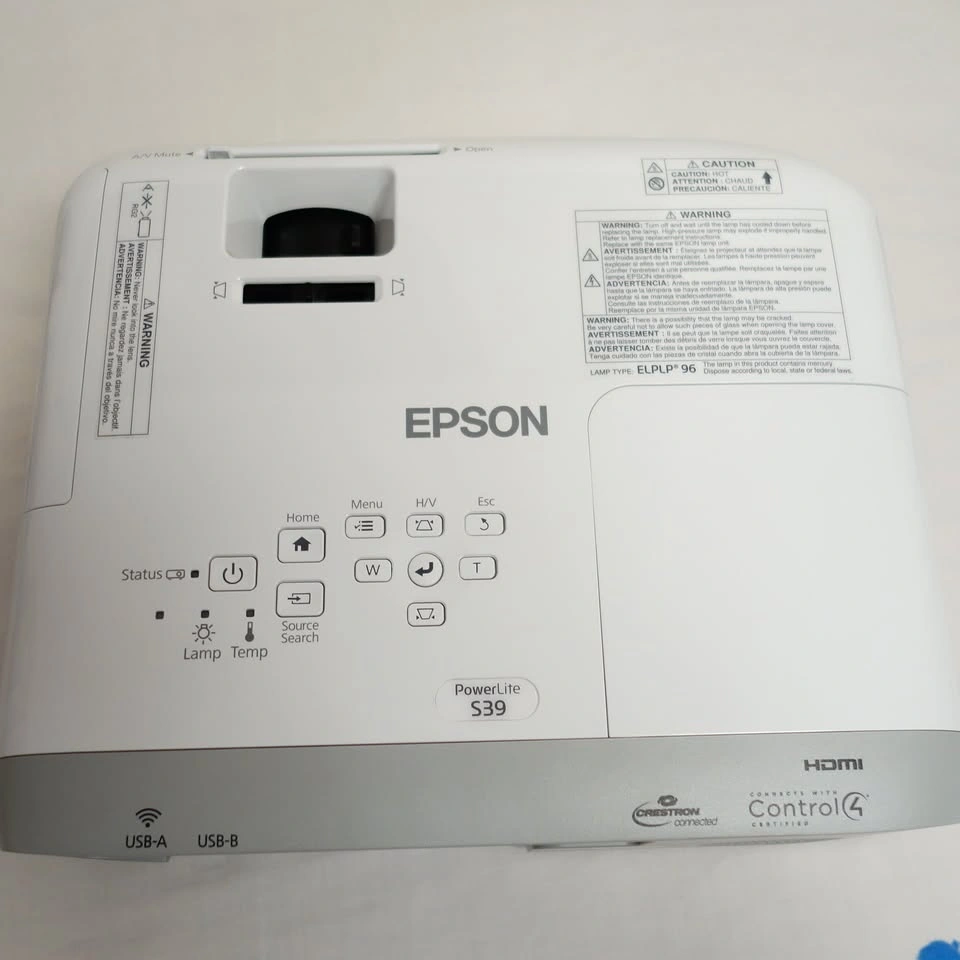 Like New Epson PowerLite S39 3LCD SVGA Projector - photo 4