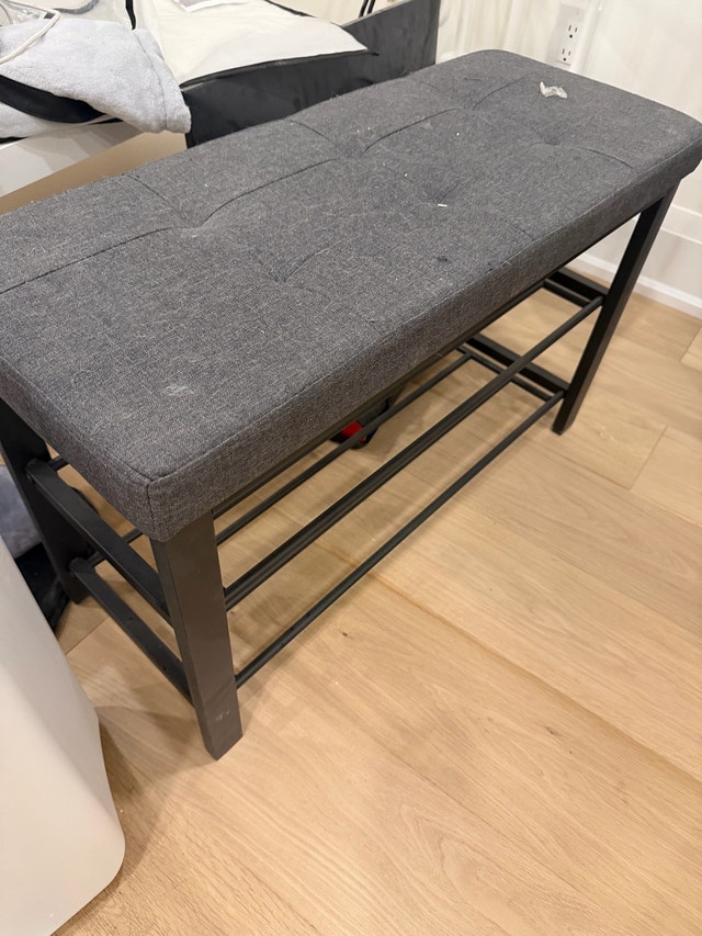 Entryway Shoe Bench