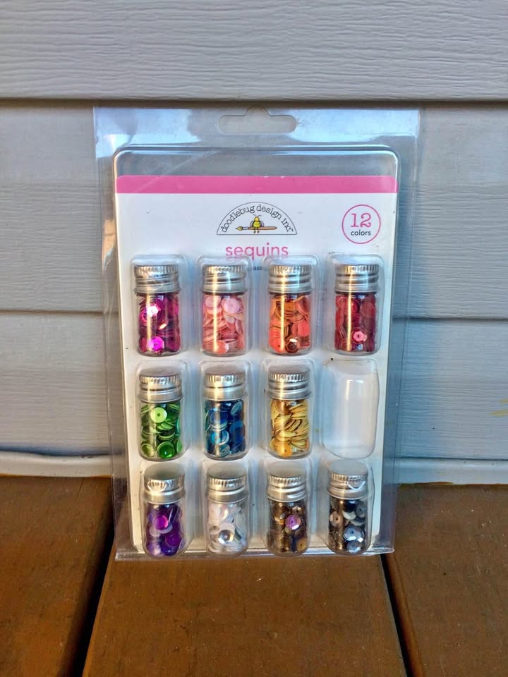 Doodlebug Sequins Set Of 11 - Brand New