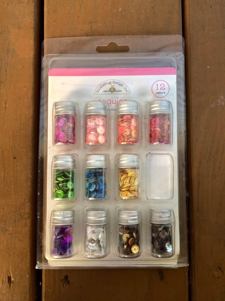 Doodlebug Sequins Set Of 11 - Brand New - photo 2