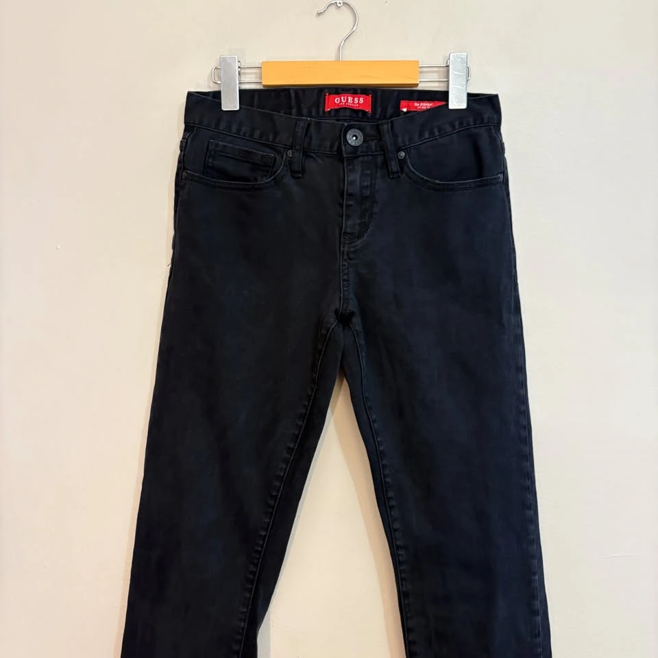 Guess Slim Straight “Del Mar Fit” Black Jeans – Size 29x32 EUC - photo 2