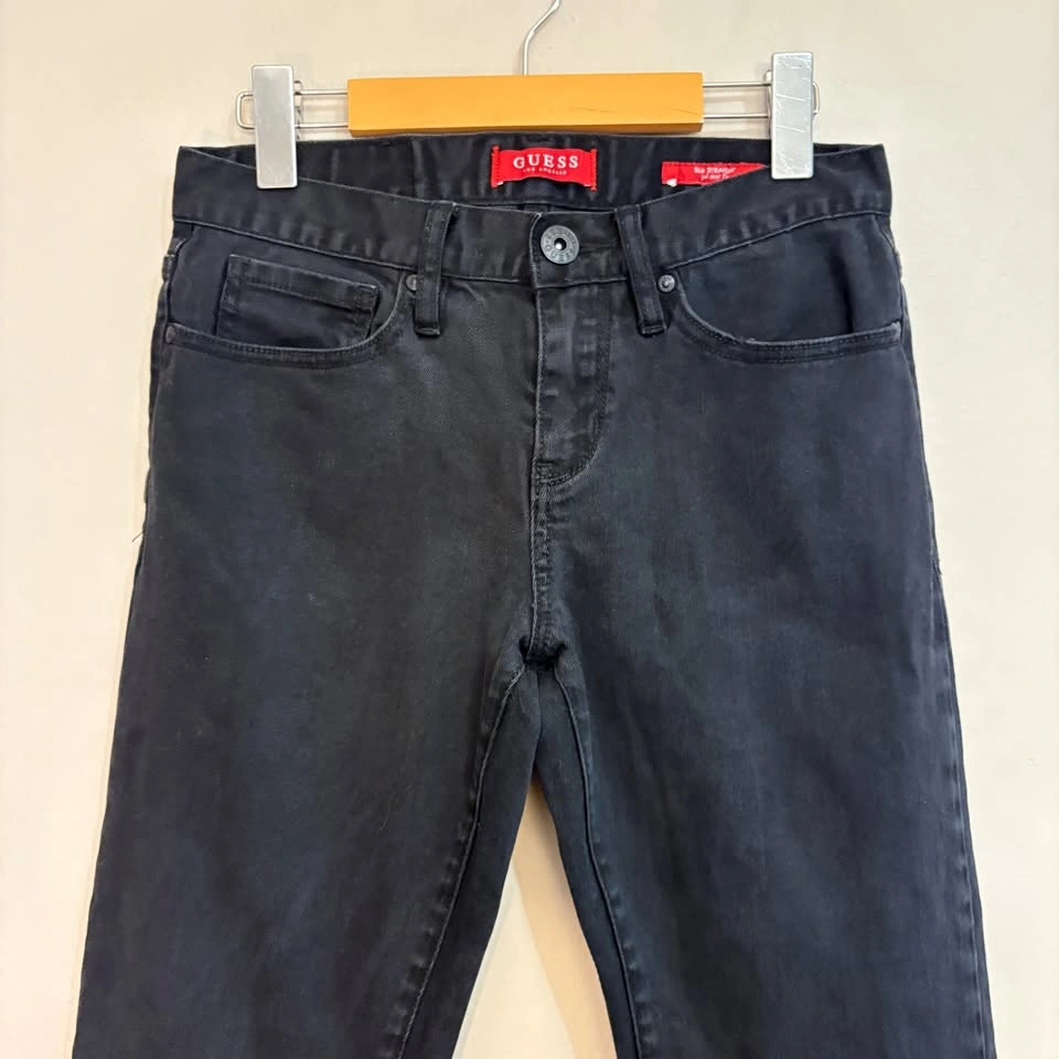 Guess Slim Straight “Del Mar Fit” Black Jeans – Size 29x32 EUC - photo 3