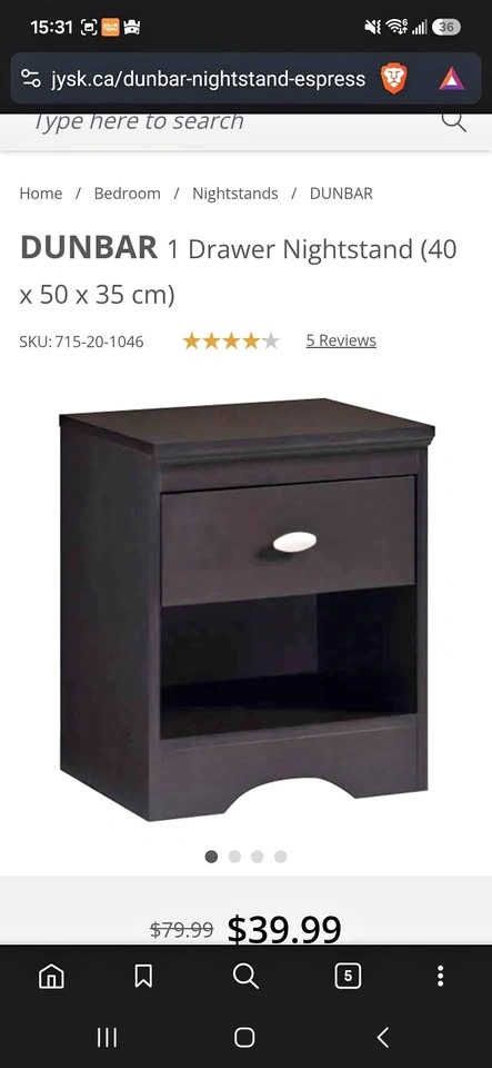 Nightstand table