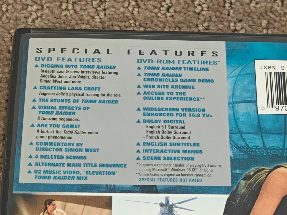 Lara Croft Tomb Raider - DVD Movie - Special Collector's Edition - photo 3