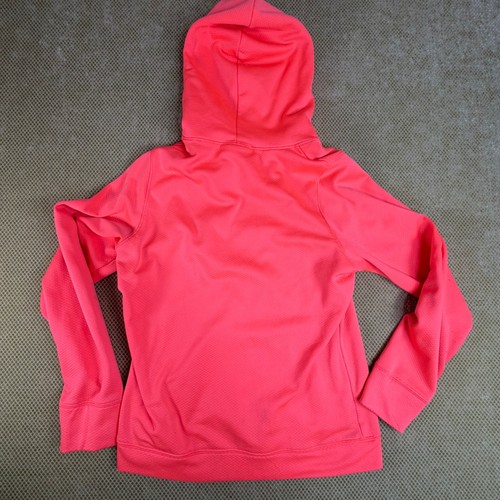 Under Armour Womens M Coral Red Hoodie Loose Fit Sporty Pullover - photo 2