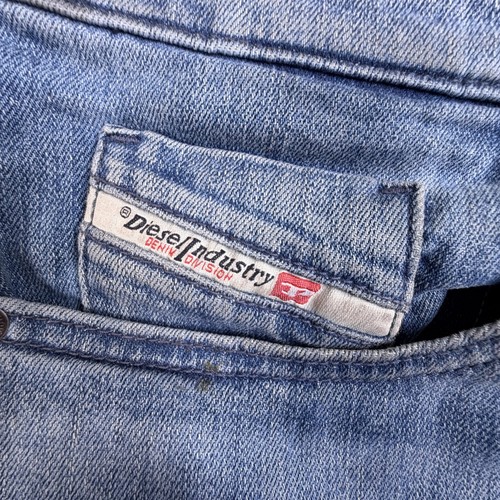 Diesel Industry Men's Jeans W31 Medium Blue Faded Slim Straight - photo 5