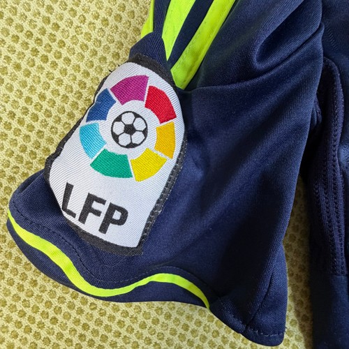 Adidas Real Madrid Youth 28 Pepe 3 Navy Neon Soccer Jersey - photo 4