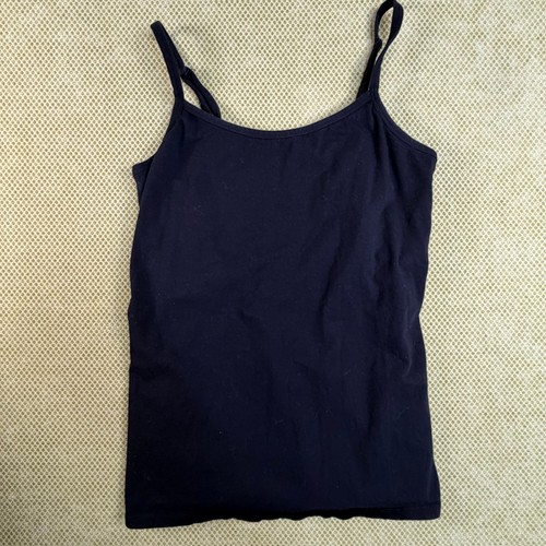 Torrid Womens Plus 1 Black Cotton Stretch Cami Tank Top