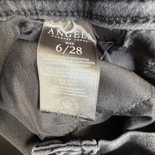 Angels Forever Young Women's Everluxe Curvy Skinny Jeans 6/28 - photo 5