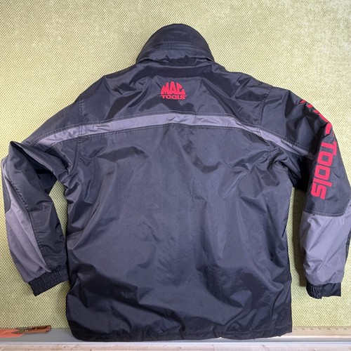 MAC Tools Men's XL Black Grey Red Hooded Workwear Jacket - photo 2