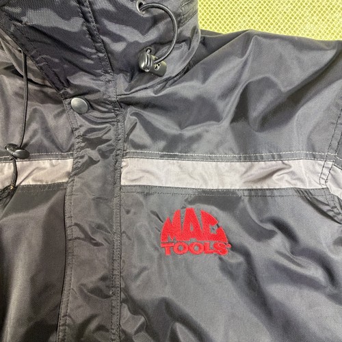 MAC Tools Men's XL Black Grey Red Hooded Workwear Jacket - photo 5