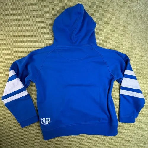Maple Leaf Athletic Club Mens L Royal Blue Hockey Lace Up Hoodie - photo 2