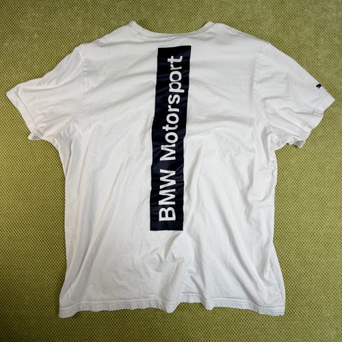 Puma BMW Motorsport Mens XXL White Pocket T Shirt - photo 2