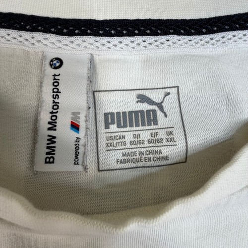 Puma BMW Motorsport Mens XXL White Pocket T Shirt - photo 3
