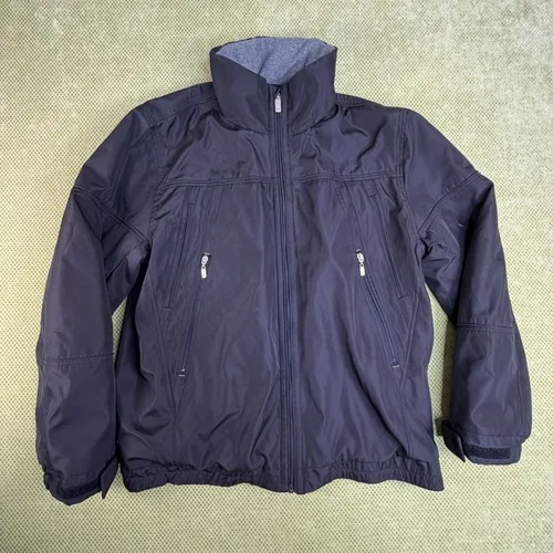Dockers Men's L Black Fleece Lined Full Zip Jacket