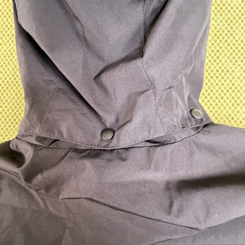 Eddie Bauer Kids M 7/8 Black Hooded Rain Jacket Mesh Lined - photo 3
