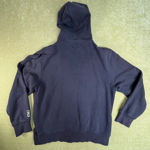Circa Mens Vintage XL Black Full Zip Hoodie Skate Streetwear - photo 2