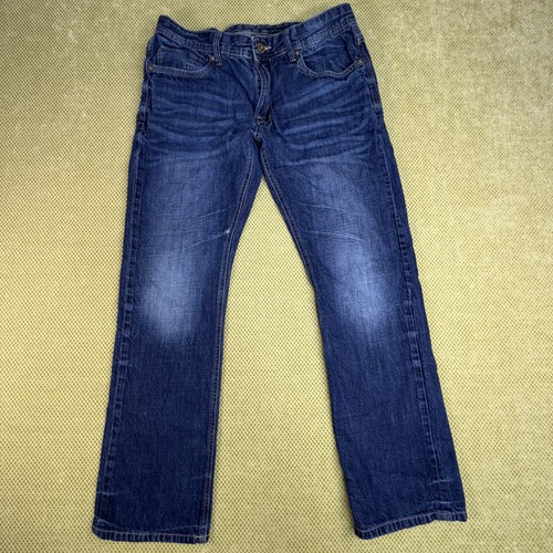 Buffalo David Bitton Men 33x32 100% Cotton Straight Leg Jeans