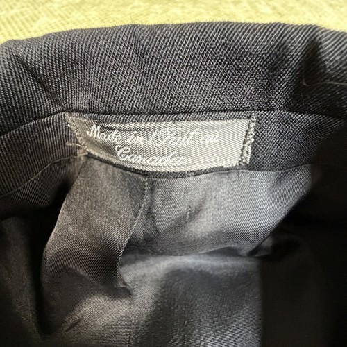 Wm H Leishman Men's Size 46 Black Two Button Blazer - photo 4