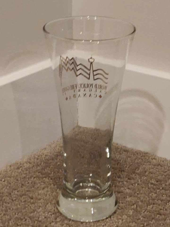 World Police / Fire Games Calgary 1997 Pilsner Bar Glassware - photo 4