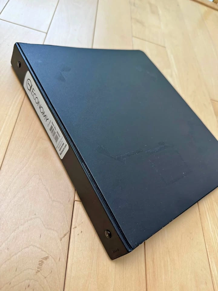 1” Binder (Black)