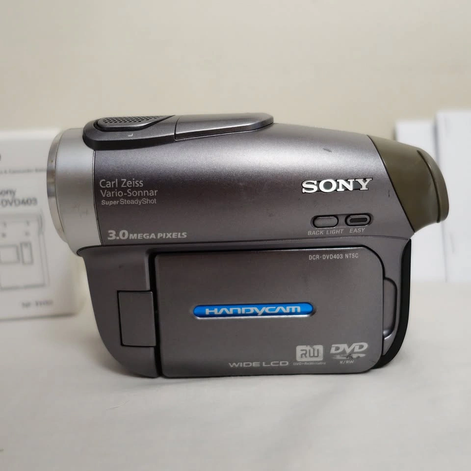 Sony Handycam DCR-DVD403 Mini DVD Camcorder - photo 2