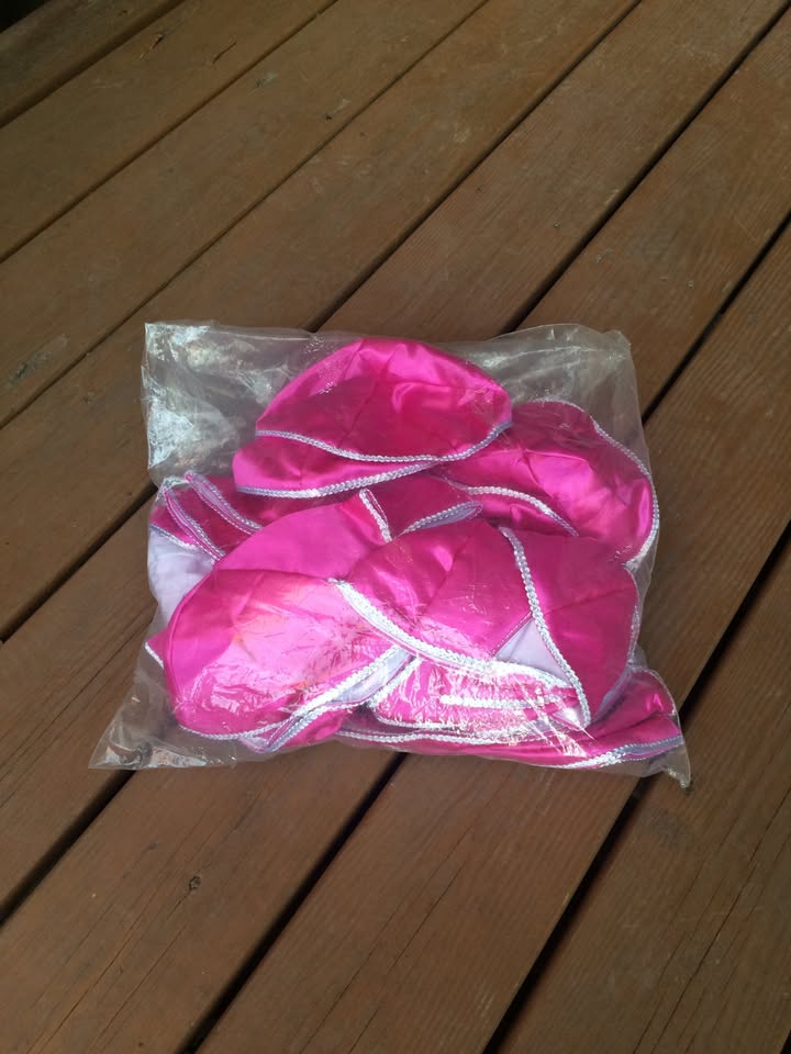 30 Hot Pink Satin Yarmulkes/Kippahs - photo 2