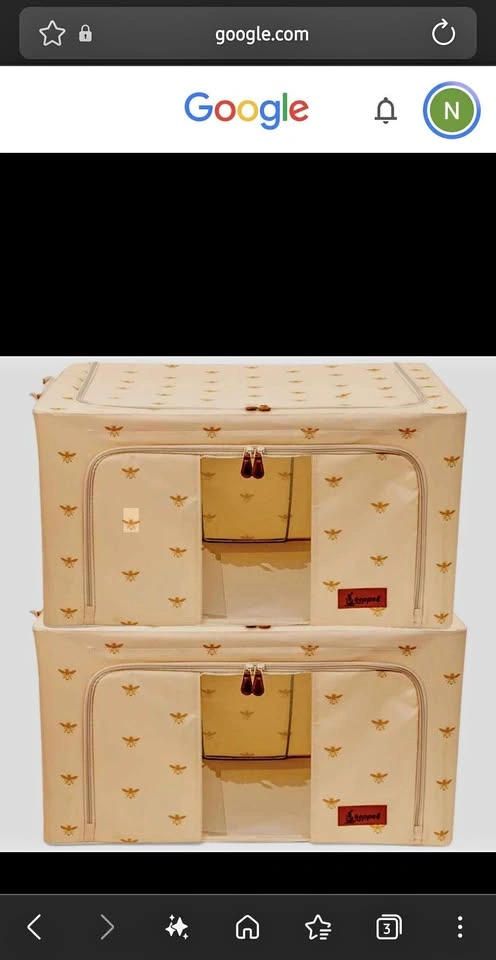 2PK Hoppel Foldable, Stackable, Portable Storage Bins
